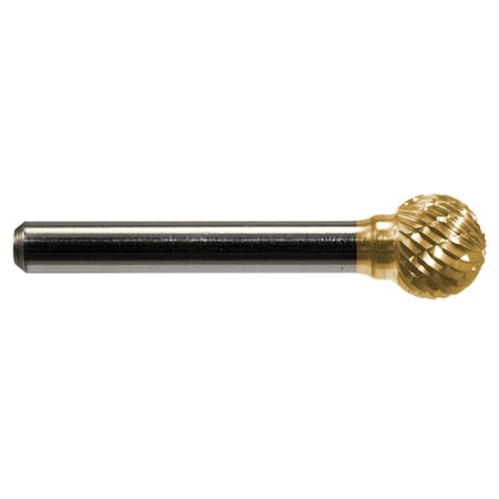 Mastercut Tool Corp. 7/16x3/8x1/4x2-3/16 Ball Singlecut, PowerT SD-4SC-2